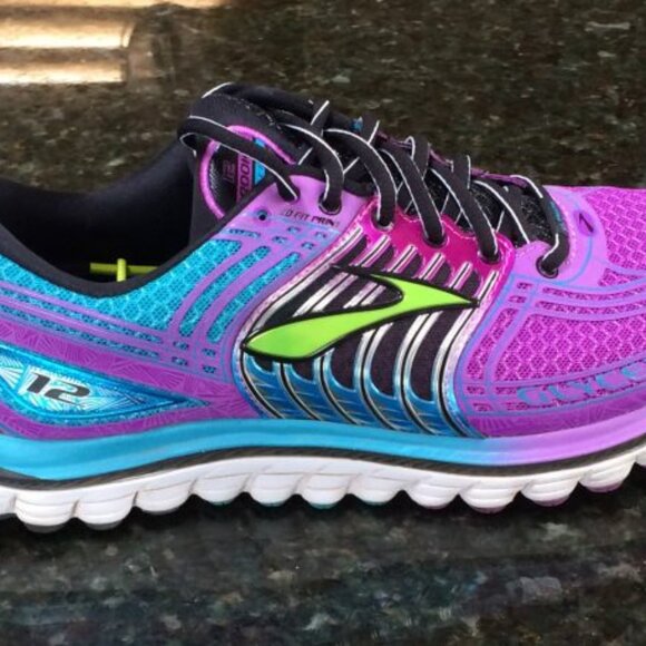 Brooks Shoes - Brand New Brooks Glycerin 12 Size 8  Purple and Turquoise
